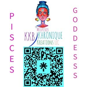 MSSS Pisces Khronique Kreations LLC QR Code Art